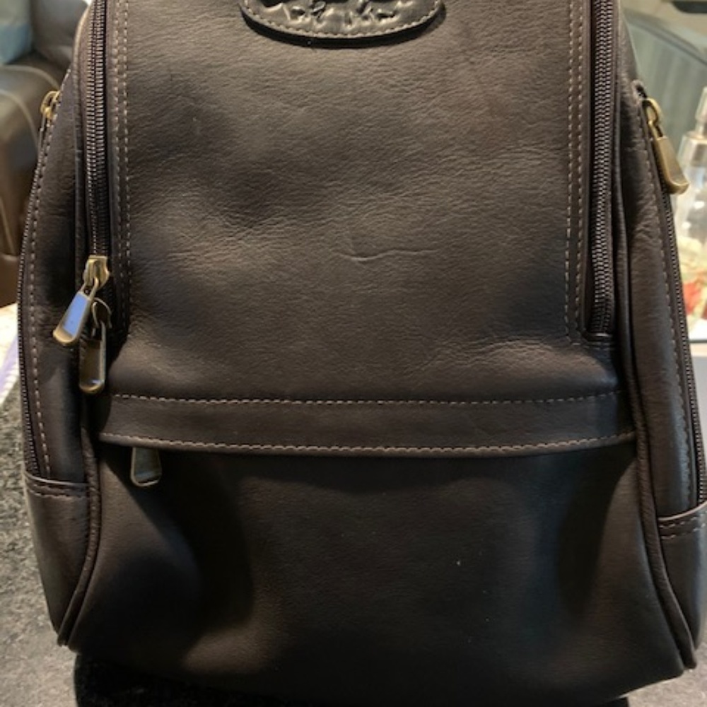 Back in The Saddle Cruiser Leather Backpack